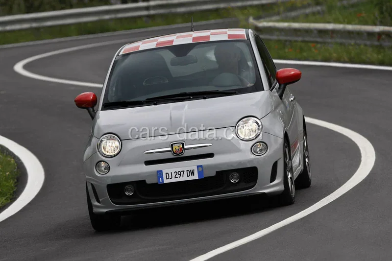 Abarth 695 Tributo Ferrari 2010 front view