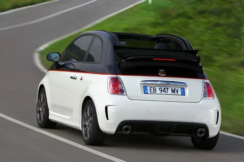 Abarth 500 500C 1.4 16v T-Jet 2011 view 4