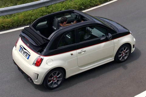 Abarth 500 500C 1.4 16v T-Jet 2011 view 5