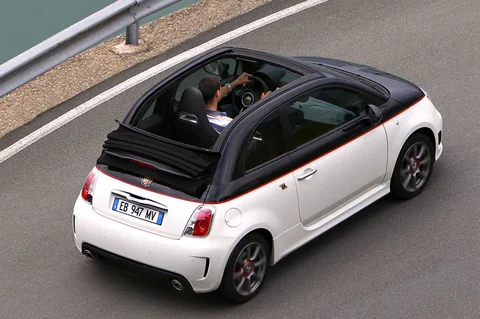 Abarth 500 500C 1.4 16v T-Jet 2011 view 8