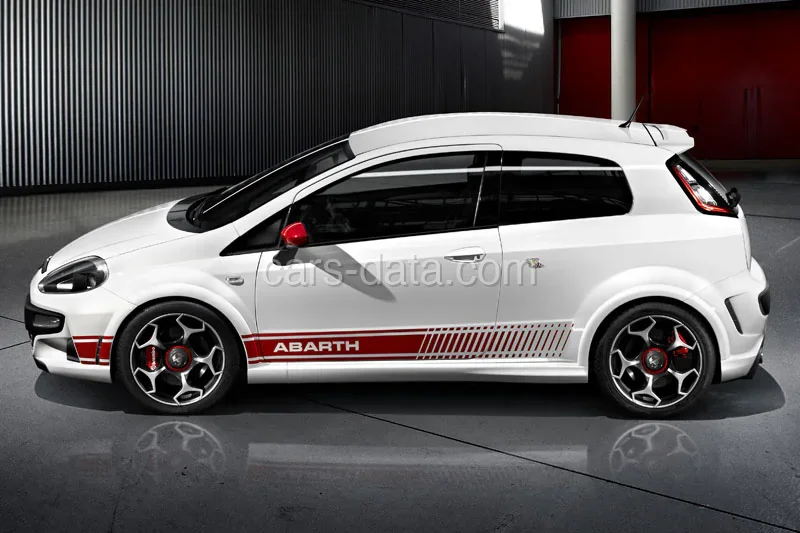 Abarth Punto Evo 1.4 T-Jet 16v 2010 front view