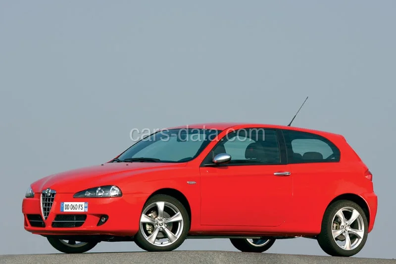 Alfa Romeo 147 1.9 JTDm Impression 2007 front view