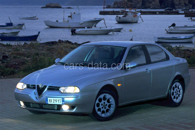 Alfa Romeo 156 2.4 JTD Progression 2002 front view