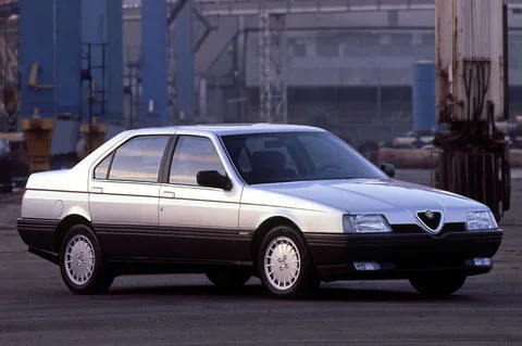 Alfa Romeo 164 1988 front view