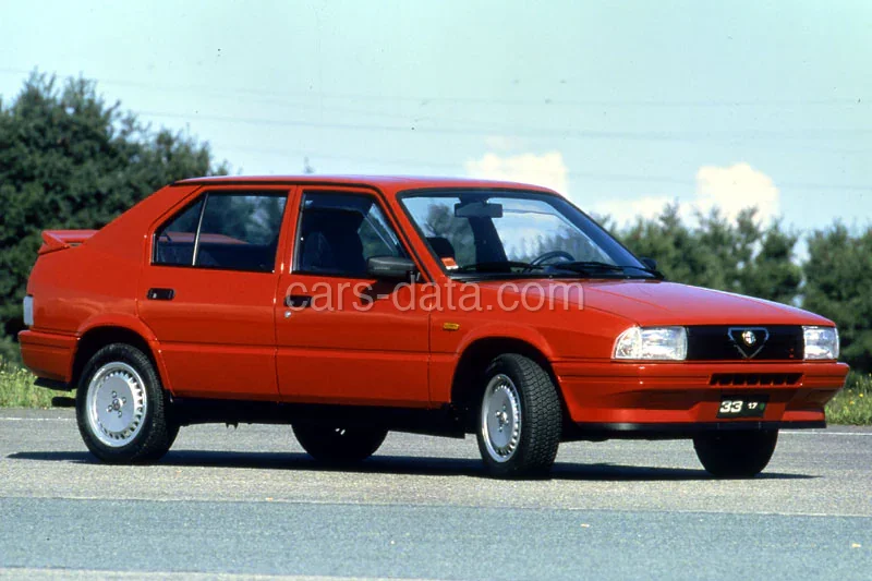 Alfa Romeo 33 1.3 1986 front view