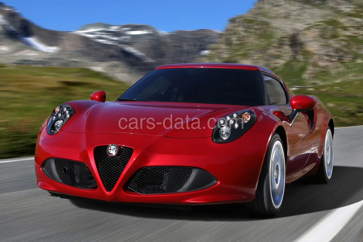 Alfa Romeo 4C 1.750 Tbi 2013 front view
