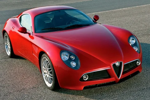 Alfa Romeo 8C Competizione 2008 view 9