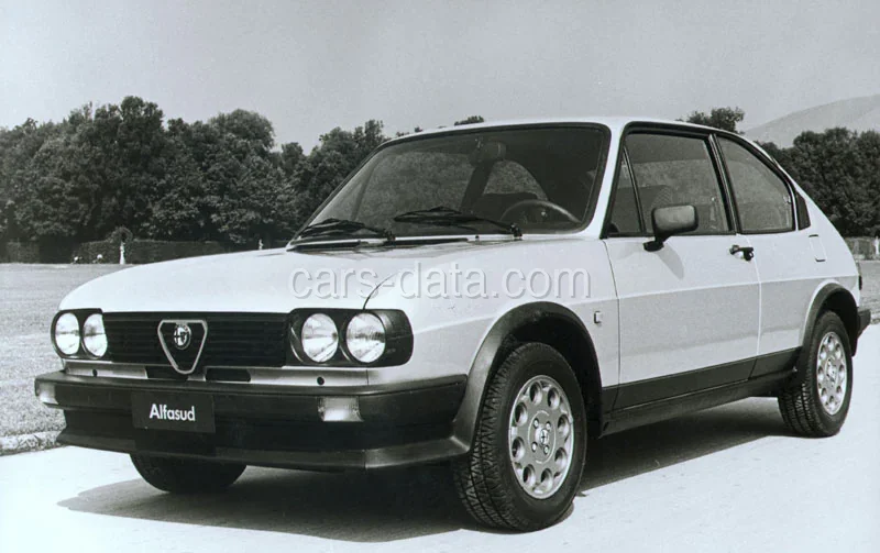 Alfa Romeo Alfasud 1.5 1981 front view