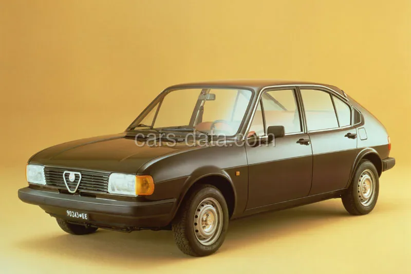 Alfa Romeo Alfasud 1.5 1980 front view