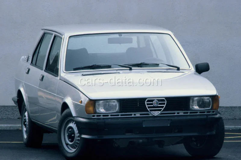 Alfa Romeo Giulietta 2.0 1980 front view