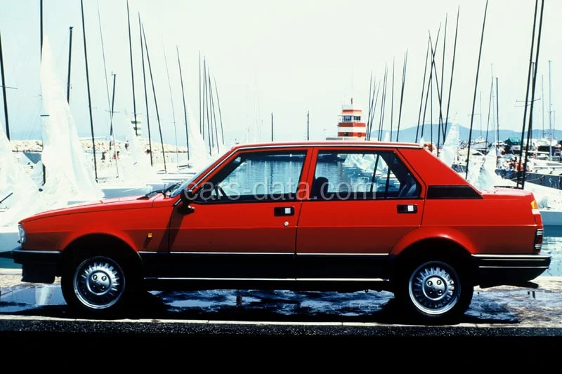 Alfa Romeo Giulietta 2.0 1983 front view