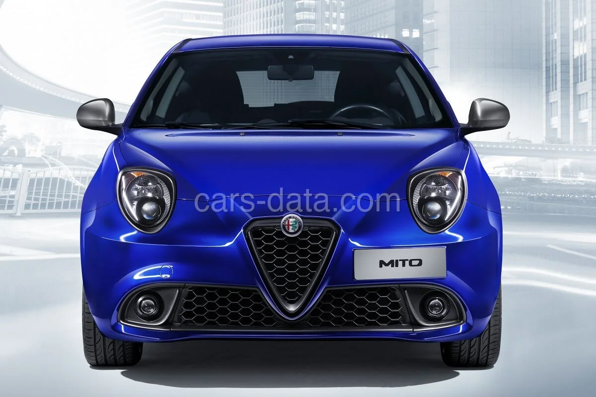 Alfa Romeo Mito 1.4 Super 2016 front view