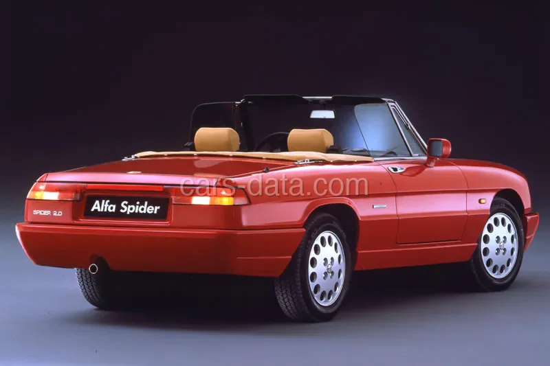 Alfa Romeo Spider 2.0 1990 front view
