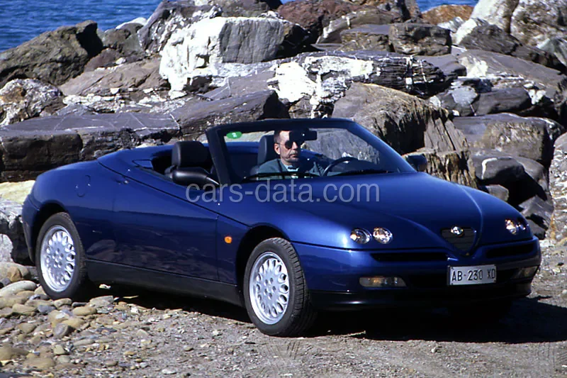 Alfa Romeo Spider 3.0 V6 1995 front view
