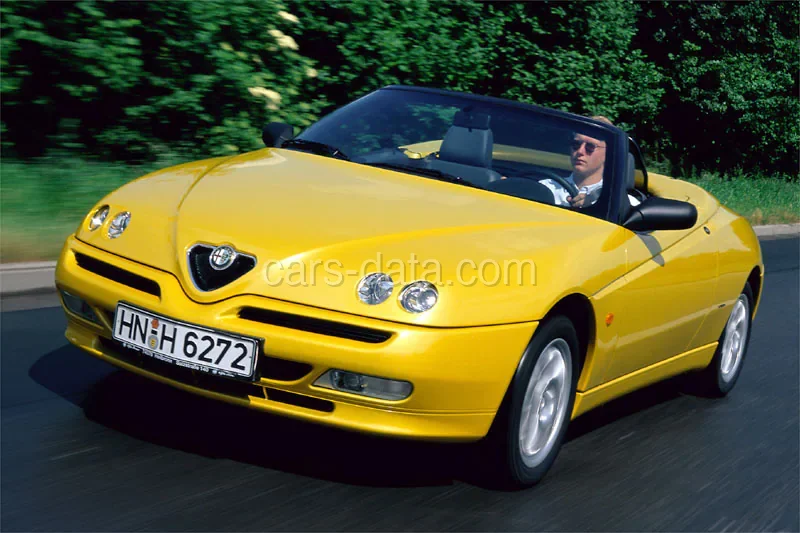 Alfa Romeo Spider 3.0 V6 1998 front view