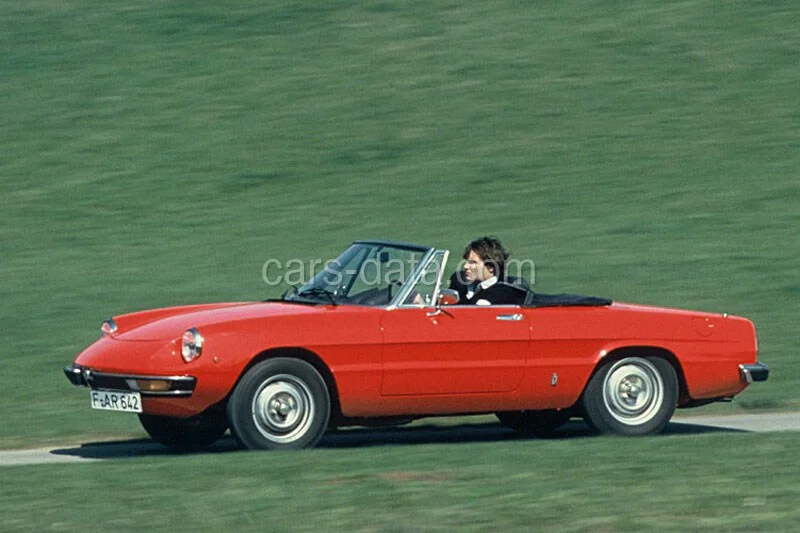Alfa Romeo Spider 2.0 Veloce 1971 front view