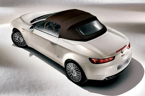 Alfa Romeo Spider 2008 front view