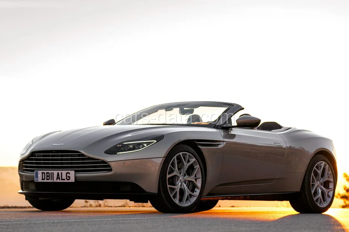 Aston Martin DB11 4.0 V8 Volante 2018 front view
