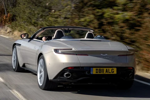 Aston Martin DB11 4.0 V8 Volante 2018 view 4