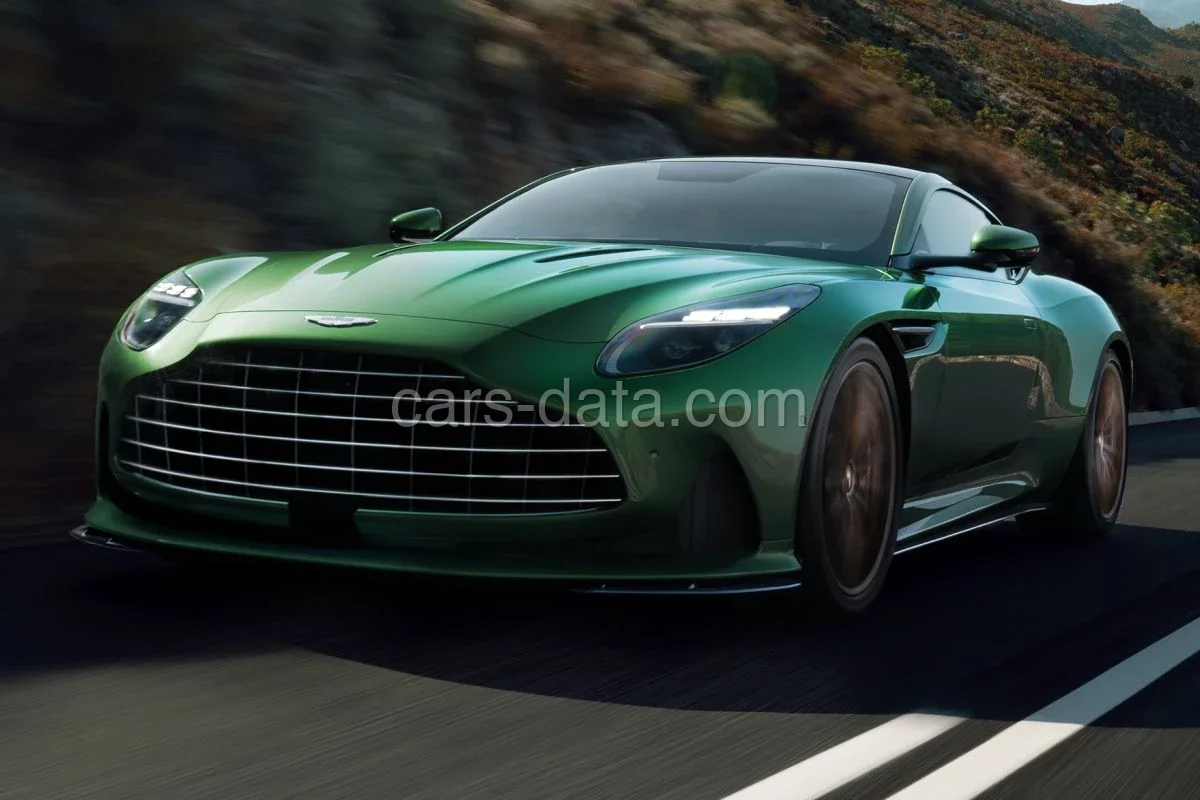 Aston Martin DB12 4.0 V8 Coupé 2024 front view