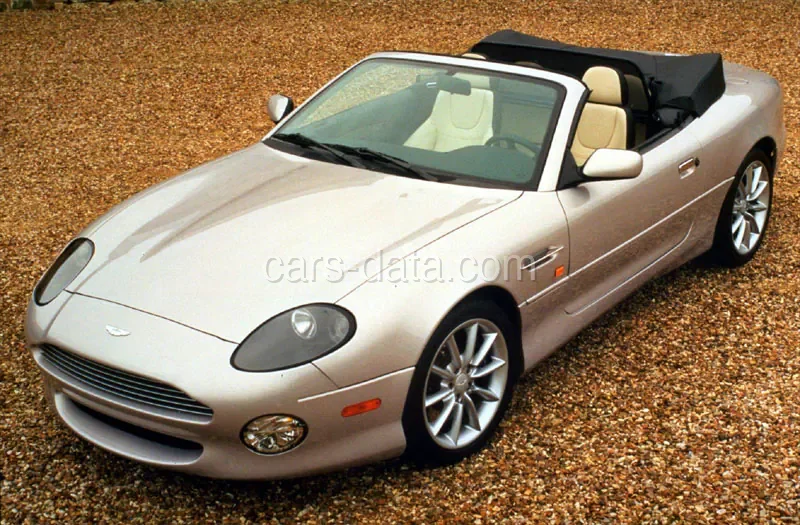 Aston Martin DB7 Volante 1996 front view