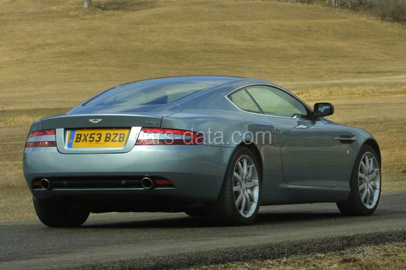 Aston Martin DB9 Vantage 2008 front view