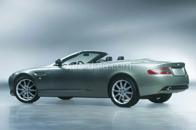 Aston Martin DB9 Vantage Volante 2008 front view