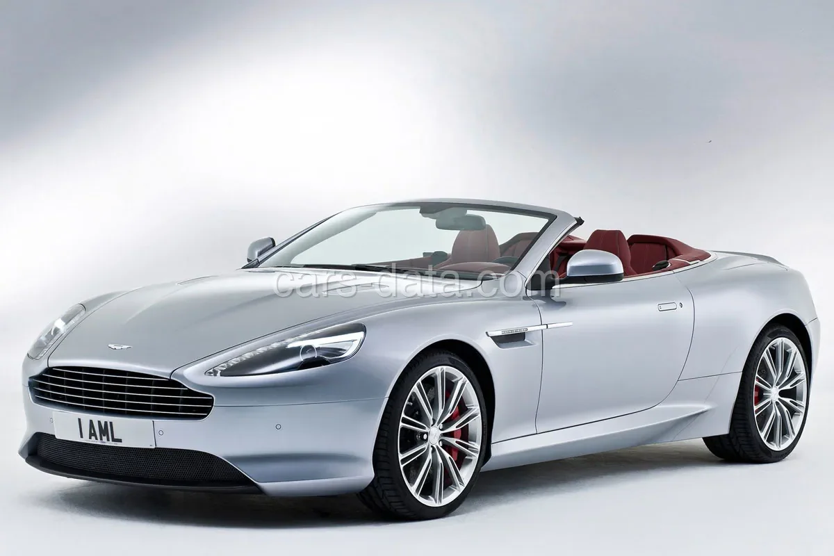 Aston Martin DB9 Volante 2012 front view