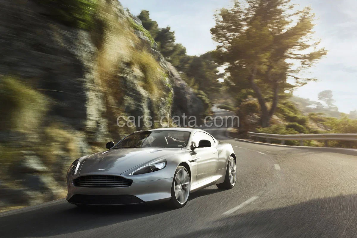 Aston Martin DB9 Coupé 2012 front view