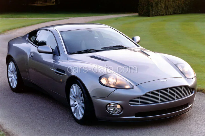 Aston Martin Vanquish V12 Vanquish 2001 front view