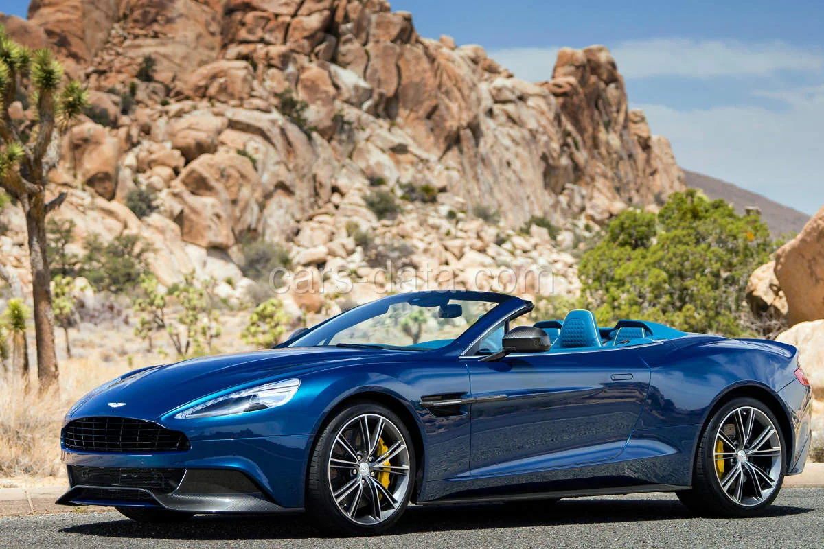 Aston Martin Vanquish Volante 2014 front view