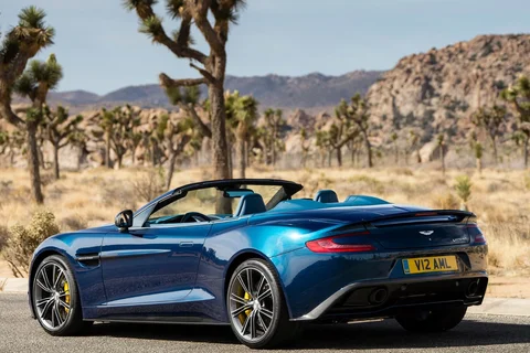 Aston Martin Vanquish Volante 2014 view 7