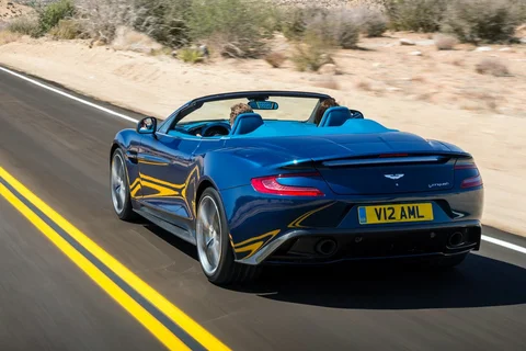 Aston Martin Vanquish Volante 2014 view 6
