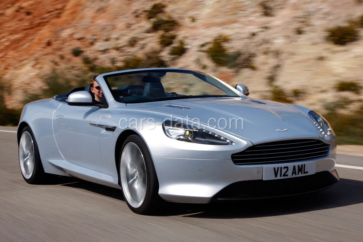 Aston Martin Virage Volante 2012 front view
