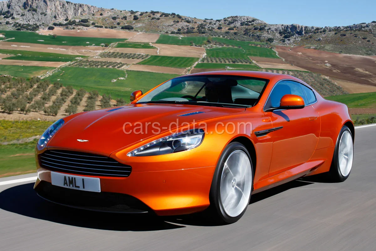 Aston Martin Virage Virage 2012 front view