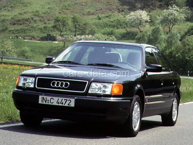 Audi 100 2.3 E 1991 front view
