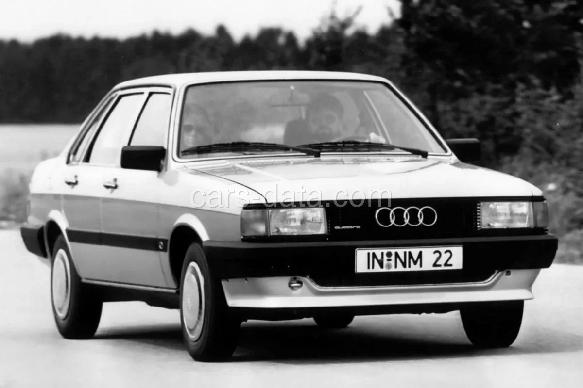 Audi 80 1.3 1984 front view