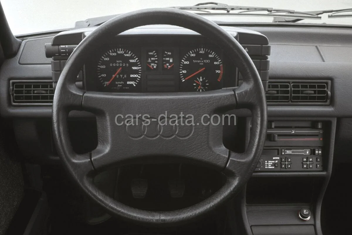 Audi 90 2.2 1984 front view