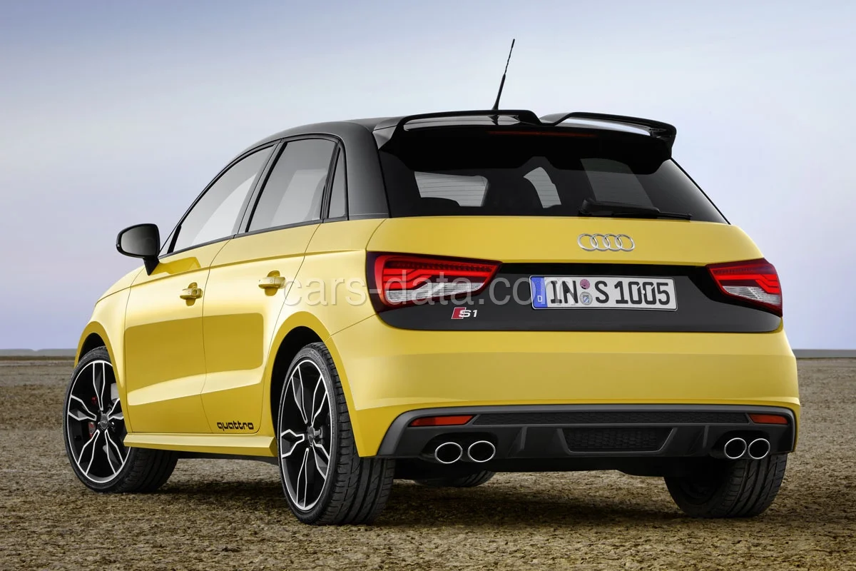 Audi A1 S1 Sportback 2.0 TFSI quattro 2014 front view