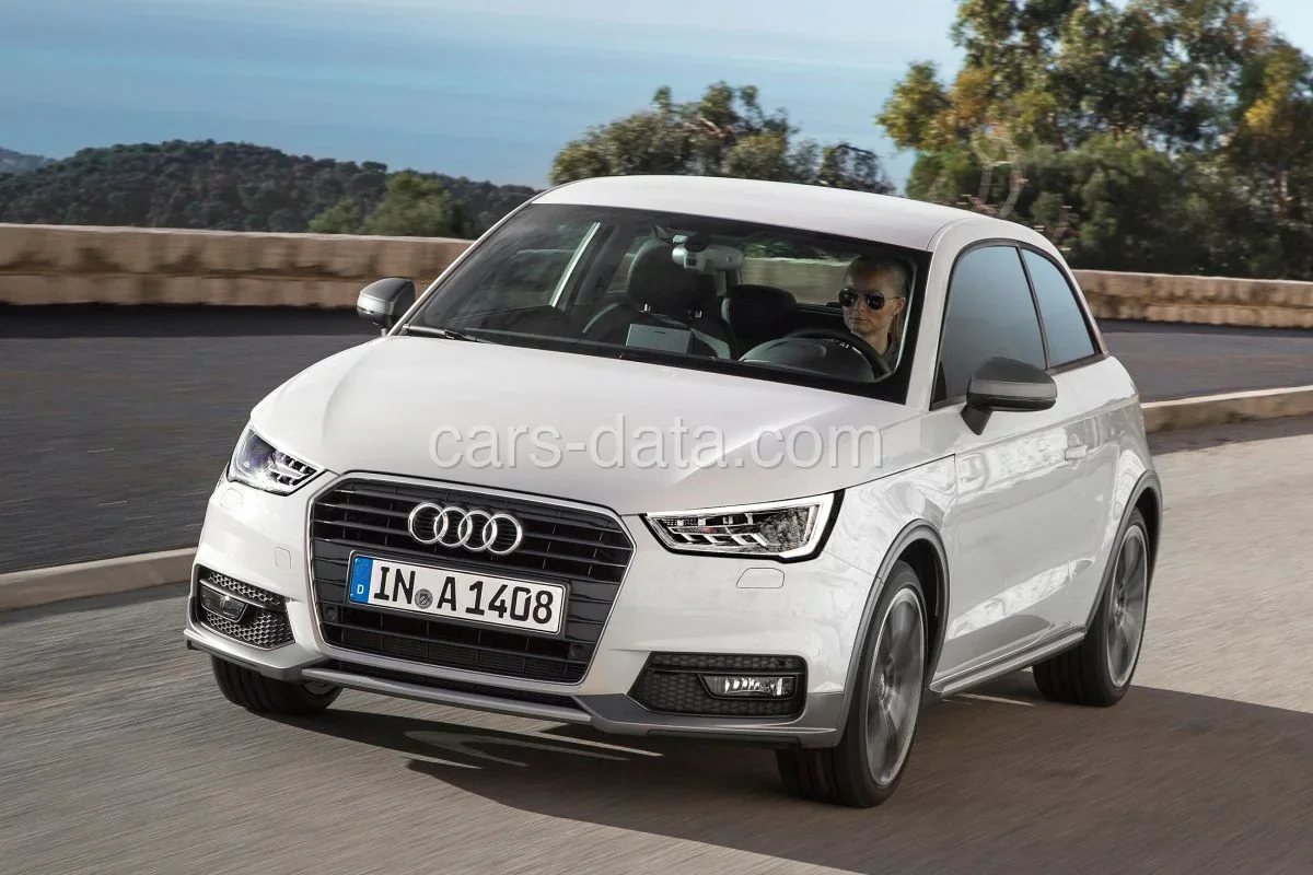 Audi A1 1.4 TFSI CoD 2015 front view