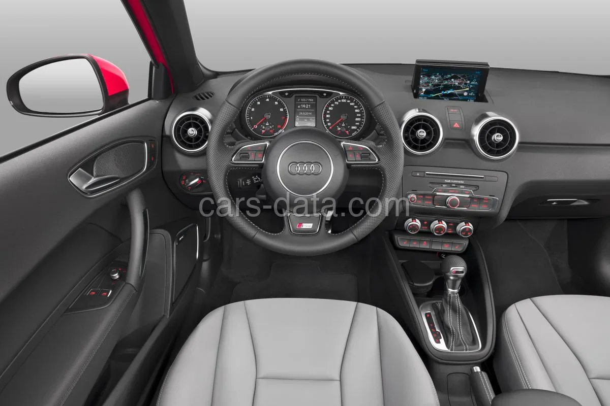 Audi A1 Sportback 1.4 TFSI CoD 2015 front view