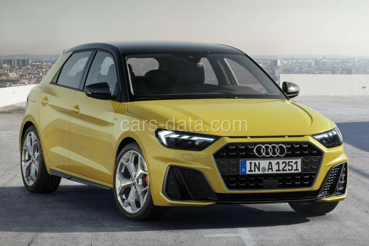Audi A1 Sportback 35 TFSI 2019 front view