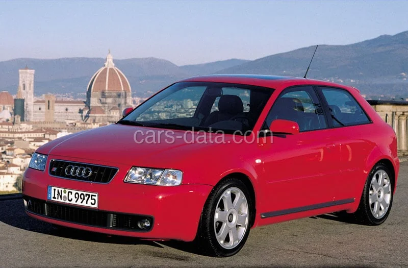 Audi A3 S3 quattro 1999 front view