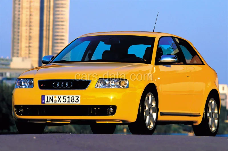 Audi A3 S3 quattro 2001 front view