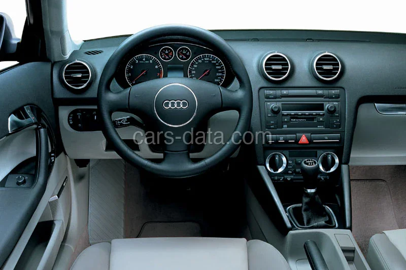 Audi A3 2.0 FSI Ambition 2005 front view