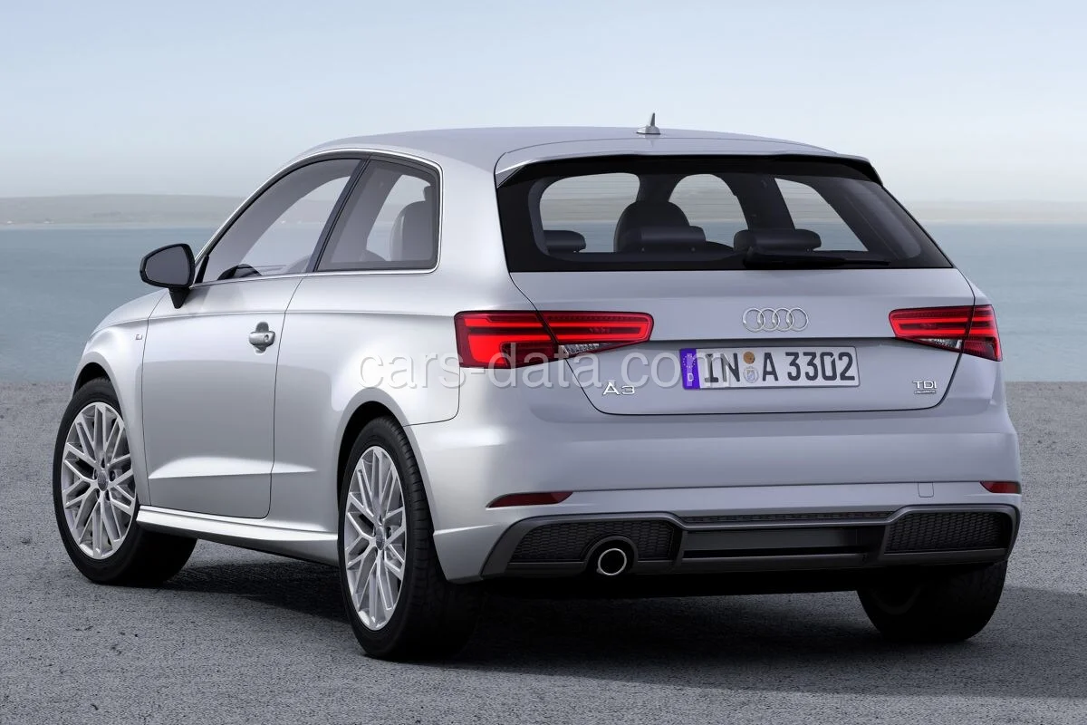 Audi A3 1.0 TFSI 2016 front view
