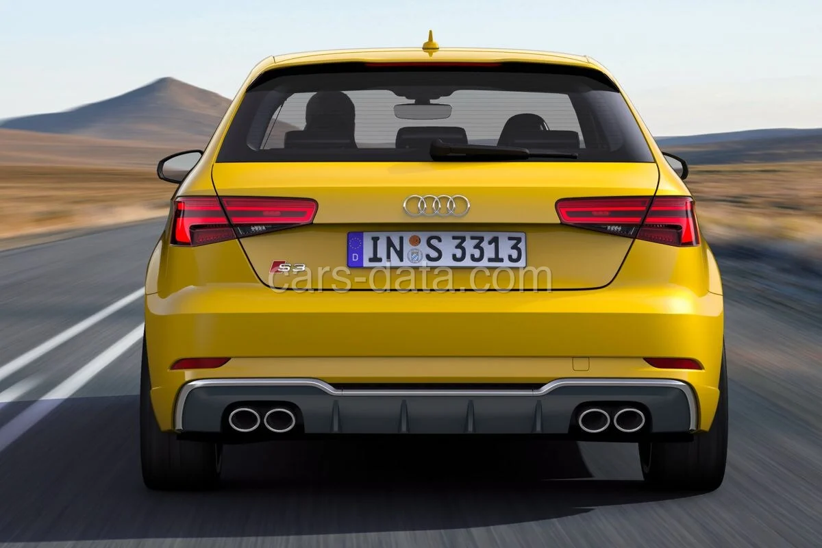 Audi A3 S3 2.0 TFSI quattro 2016 front view