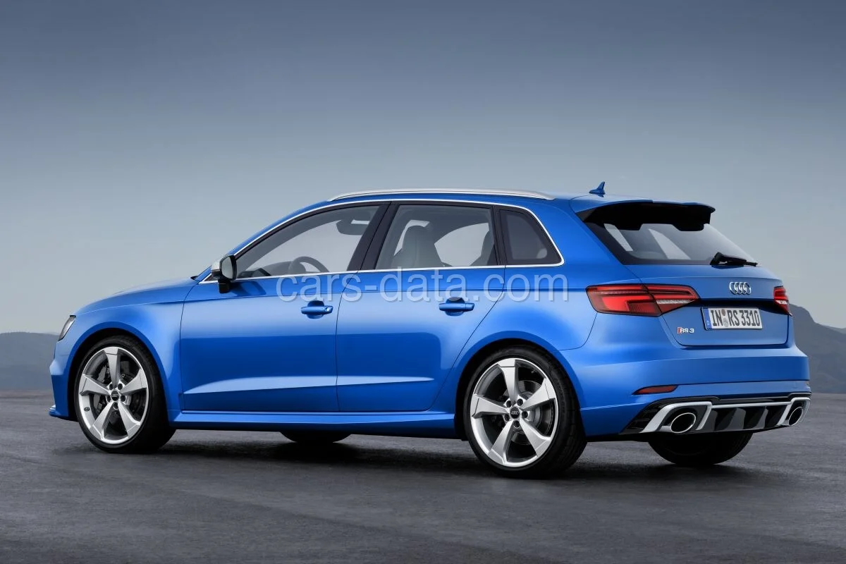 Audi A3 RS3 Sportback 2.5 TFSI quattro 2017 front view