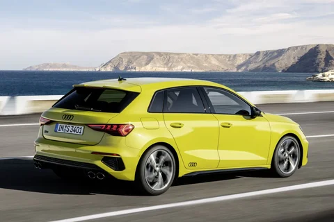 Audi A3 S3 Sportback quattro 2020 view 2