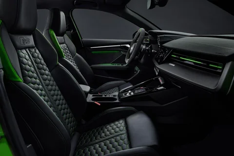 Audi A3 RS3 Limousine quattro 2021 view 3